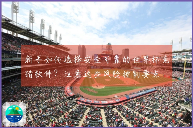 新手如何选择安全可靠的世界杯竞猜软件?注意这些风险控制要点